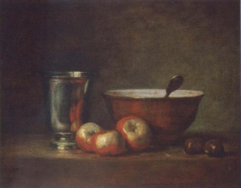 Jean Baptiste Simeon Chardin The silver goblet
